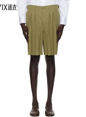 Homme Plissé Issey Miyake三宅一生 男款卡其色 Edge Ensemble