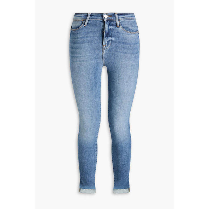 FRAME 女士 牛仔长裤 高腰紧身牛仔裤