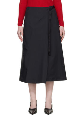 VEILANCE 女士 中长裙 黑色 Lota 半身裙