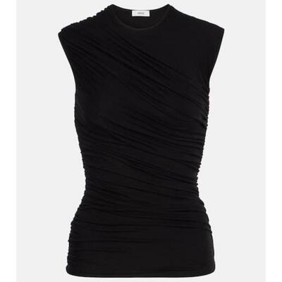 AGOLDE 阿戈尔德 女士 背心 Ester 褶皱上衣