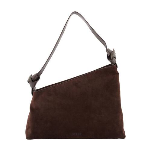 Staud 女士 FW26 单肩包 DANI 皮革棕色肩包