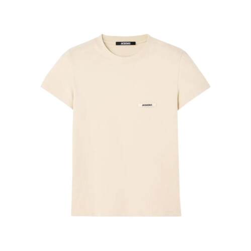Jacquemus 雅克慕斯 女士 FW26 T恤 LE GROS 粒纹棉质