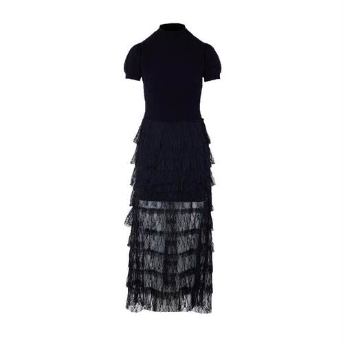 TWINSET 女士 SS26 中长连衣裙 双件套长针织连衣裙
