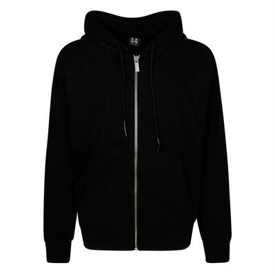 44 LABEL GROUP 男士 FW26 卫衣 褪色铆钉拉链连帽衫