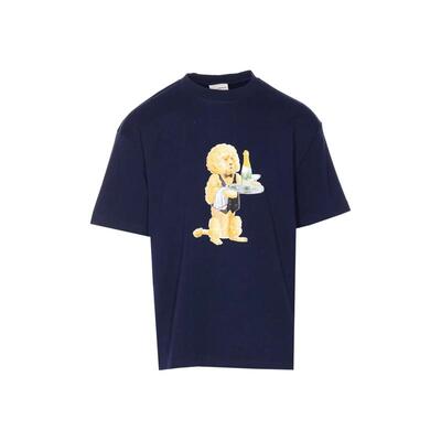 Drôle de Monsieur 男士 FW25 T恤 有趣的貴賓狗先生T卹