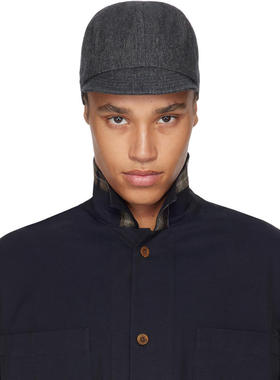 Aviva Jifei Xue 男士 棒球帽 灰色 Work Soft Denim