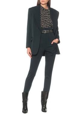 isabel marant 伊莎贝尔·玛兰 女士 长裤 Padme 高腰羊毛