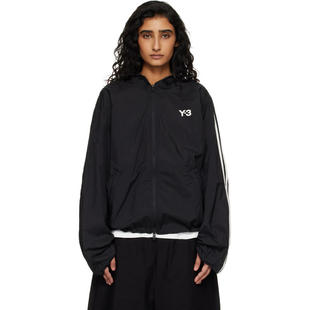 卫衣 黑色 Nylon Stripes 女士 Wired 运动夹克