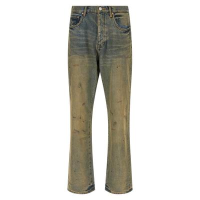 Purple Brand 男士 牛仔长裤 'P011 Dirty Oil Repair' 牛仔裤