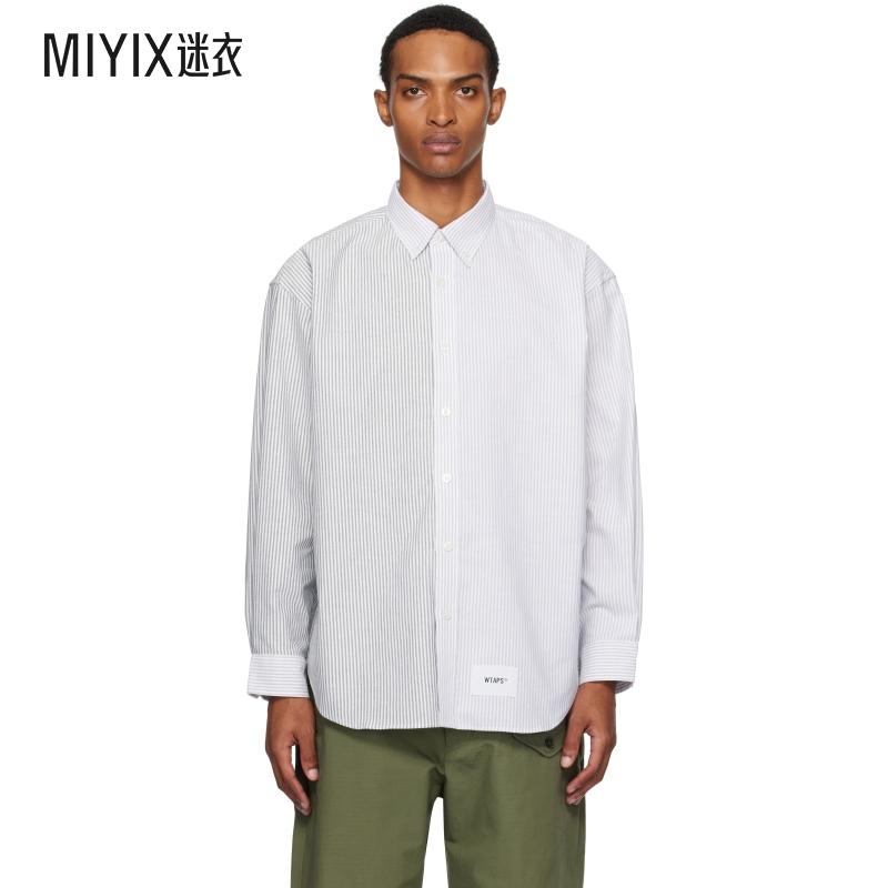 WTAPS 男款白色 & 黑色 BD 05 衬衫 迷衣时尚