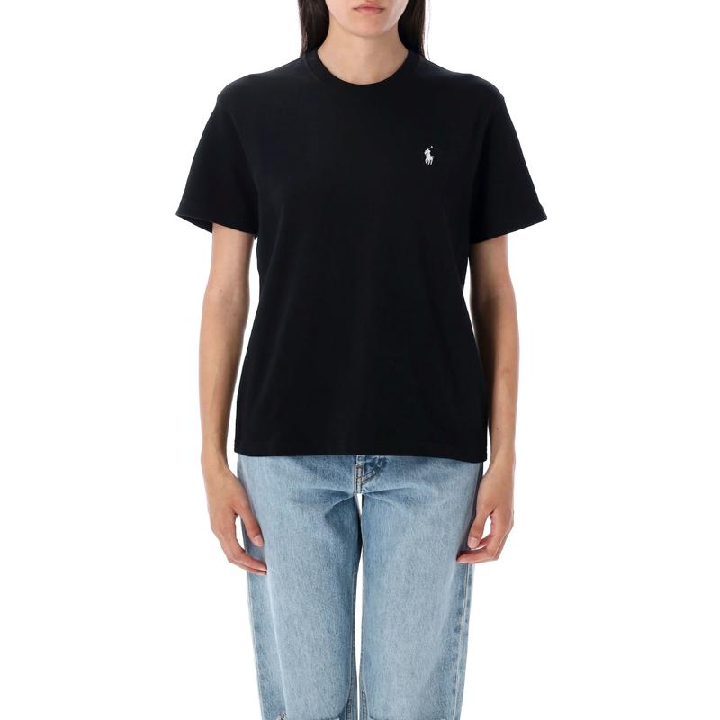 [断码特惠]Polo Ralph Lauren拉夫劳伦女士宽松款棉质针织T恤短袖