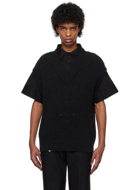 C2H4 男士 上衣 黑色 Uniformity Knit 马甲