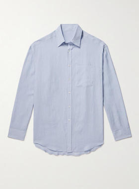 ANDERSON  SHEPPARD 男士 FW23 衬衫 亚麻衬衫