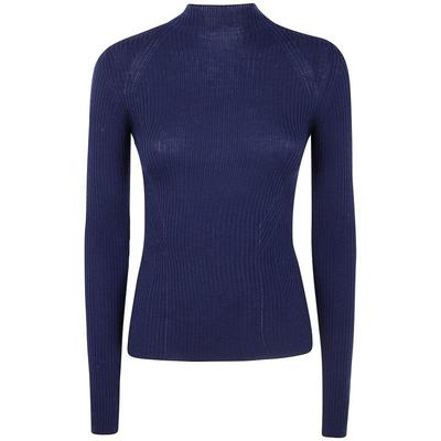 TWINSET 女士 FW25 毛衣 雙件長袖高領羅紋套頭衫