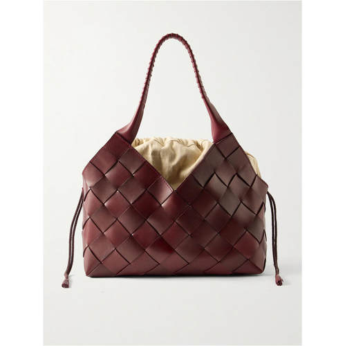 Dragon Diffusion 女士 FW26 单肩包 Castello 编织皮革肩包