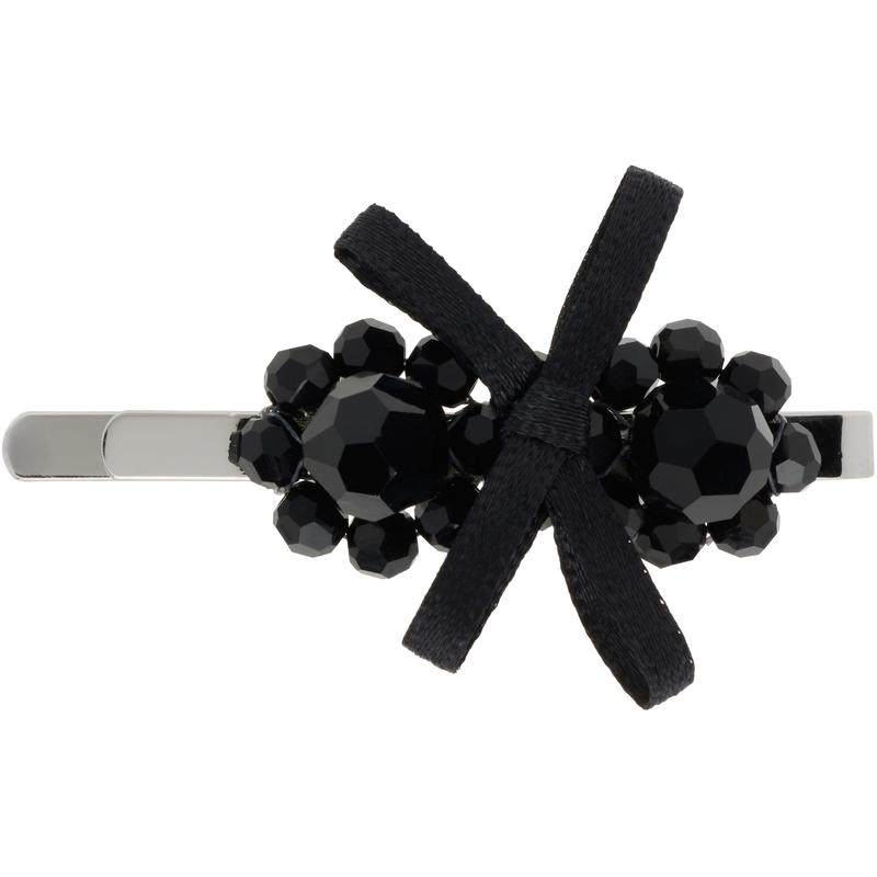 Simone Rocha 女士 发夹 黑色 Petite Bow Mini Flower 发夹