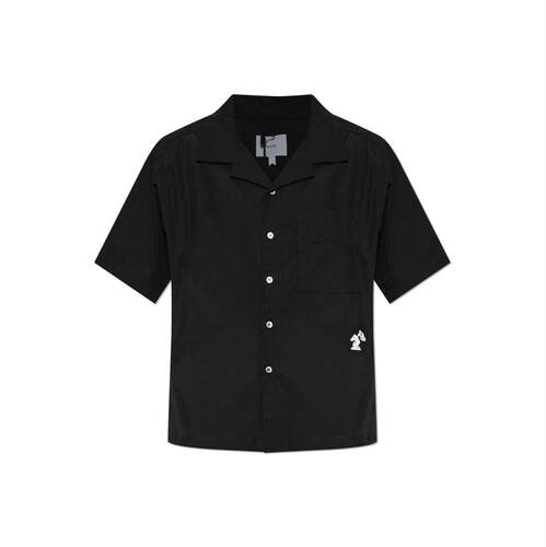 Rhude 男士 SS26 衬衫 Camp Collar Logo