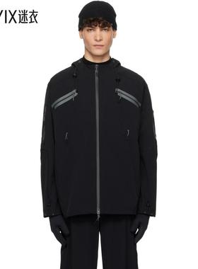 J EONGL I 男款黑色 Softshell 夹克 迷衣时尚