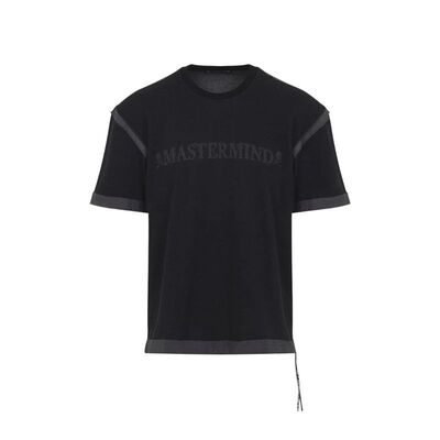Mastermind World 男士 SS26 T恤 骷髅头标志露脐