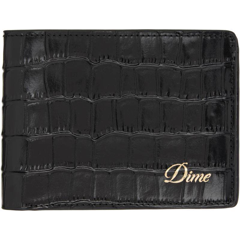Dime MTL 男士 钱包 黑色 Croc