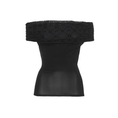 Marine Serre 女士 SS26 背心 WTO509ACJER0022 BK99