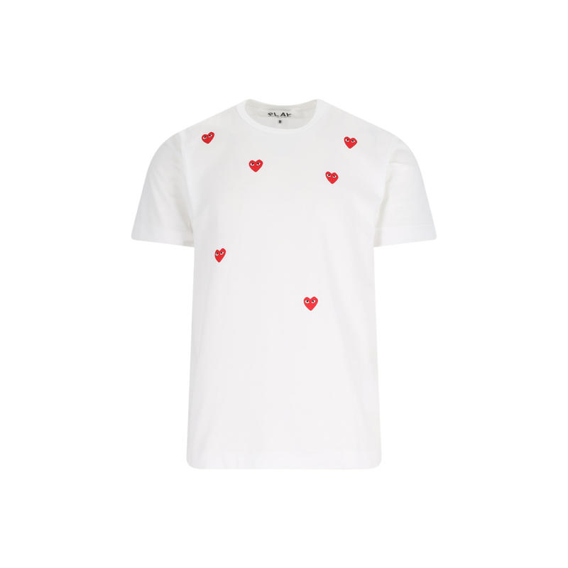 Comme Des Garcons Play 中性（成人） T恤 and Polos T恤白色T恤