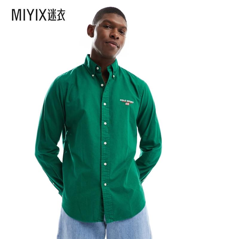 Polo Ralph Lauren capsule garment 运动小号徽标染色感牛津经典