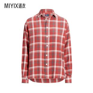 Ralph 迷 春夏新品 格子衬衫 RAMSEY Lauren拉夫劳伦 Polo 女款