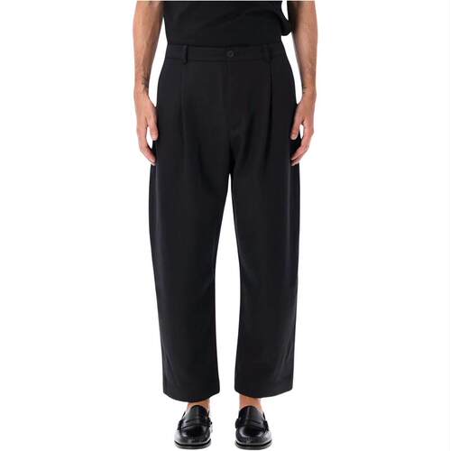 Studio Nicholson 男士 FW26 长裤 褶裥裤子