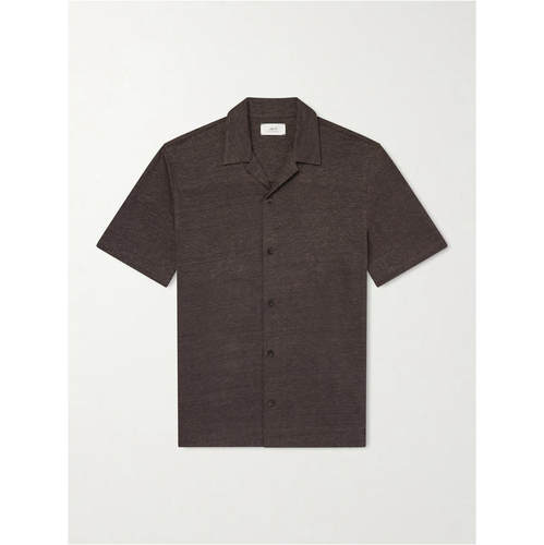 MR P. 男士 FW26 衬衫 Camp-Collar 亚麻