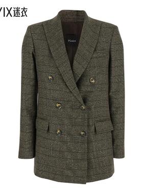 【秋季新品】Plain 女款双排扣西装外套 迷衣时尚