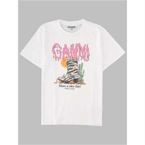 Ganni 甘尼 女士 FW26 T恤 