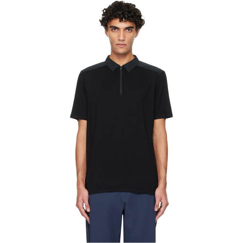 VEILANCE 男士 POLO衫 黑色 Frame Polo 衫