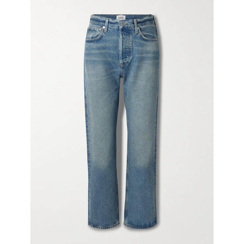 Citizens of Humanity 女士 牛仔长裤 Blaine 高腰直筒牛仔裤