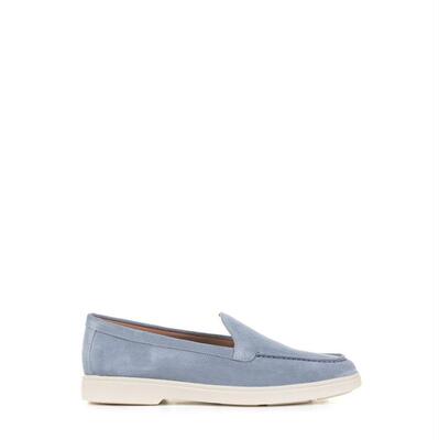 Santoni 女士 SS25 休闲皮鞋 圆头乐福鞋