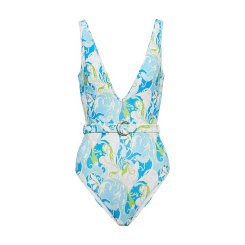 Melissa Odabash 女士 连体泳衣 Belize 印花泳衣