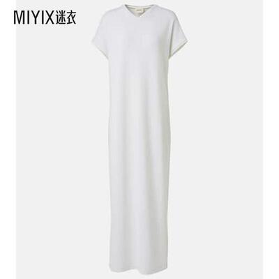 Khaite 女款Verda 针织长款连衣裙 迷衣时尚