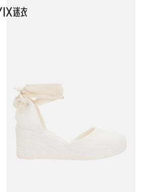 【春夏新品】Castañer 女款Careen/6 坡跟橡胶凉鞋 迷衣时尚