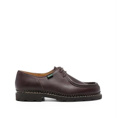 Paraboot 柏哈步 男士 FW26 休闲皮鞋 MICHAEL LISCIA 皮革德比鞋