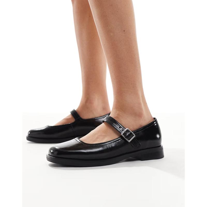 London Rebel 女士 鞋靴 Adeline 宽版粗跟玛丽珍鞋靴