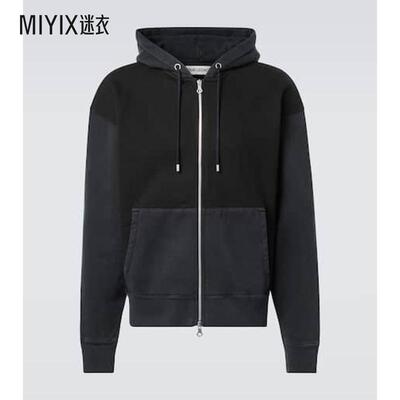 Our Legacy 男款Rascal 棉质抓绒拉链连帽衫 迷衣时尚