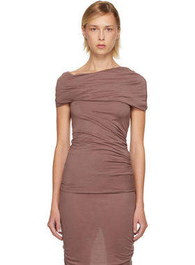 Rick Owens 女士 T恤 紫色 Concordians Lola T 恤