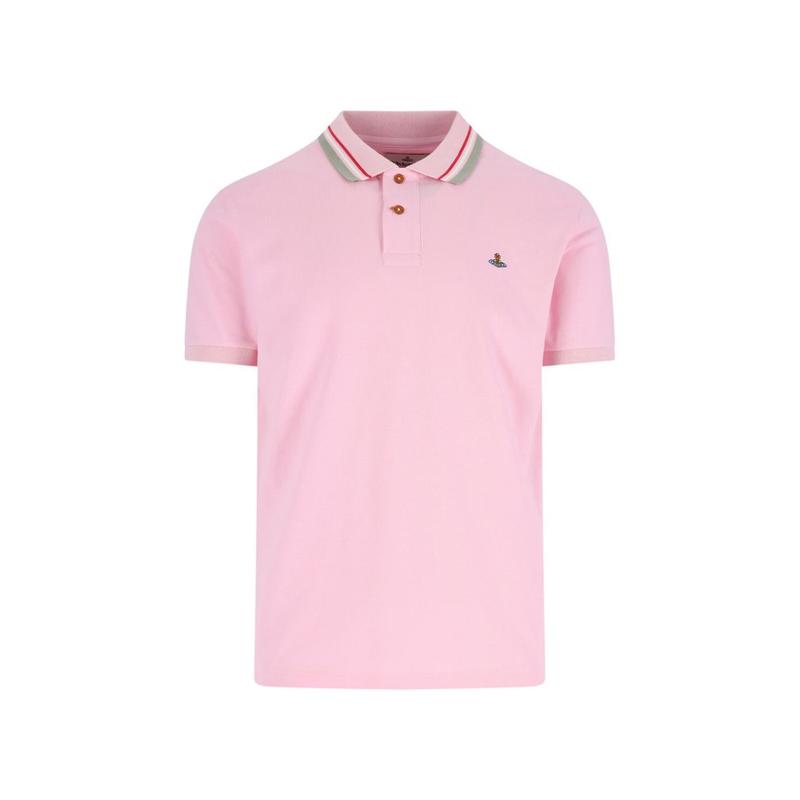 Vivienne Westwood 男士 FW25 POLO衫 短袖球形刺繡 Polo 衫
