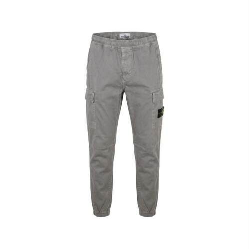 Stone Island 石头岛 男士 FW26 长裤 ISLAND 石头色灰色裤子