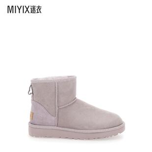 春夏新品 浅灰色绒面革女士靴子 UGG Mini 迷衣时 Australia