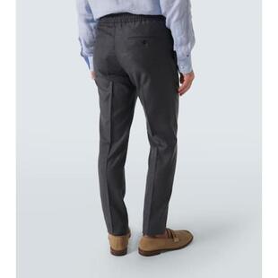 羊毛锥形 长裤 Slowear 男士