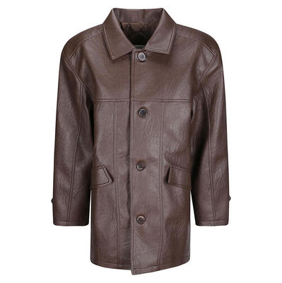 SOURCE UNKNOWN 女士 FW26 夹克 Giacca Carrie 仿皮