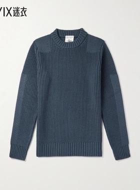 S.N.S. HERNING 男款Robust 修身罗纹美利奴羊毛毛衣 迷衣时尚
