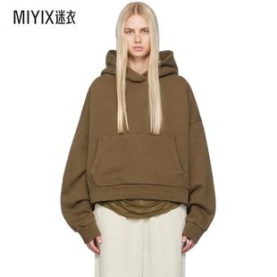 棕色 女 Studios 連帽衫 迷衣時(shí)尚 Heavy Entire