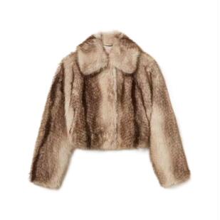 TWINSET 女士 FW26 夹克 GIACCA 棕色聚酯